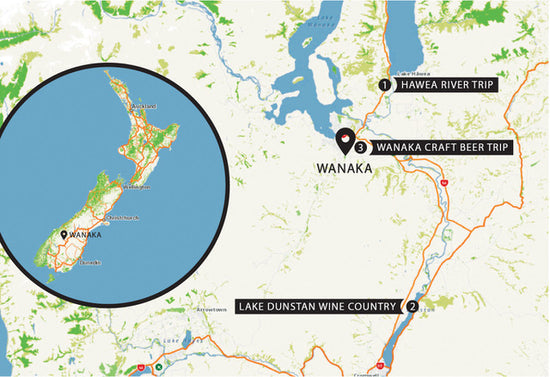General Adventure Company Tours Map